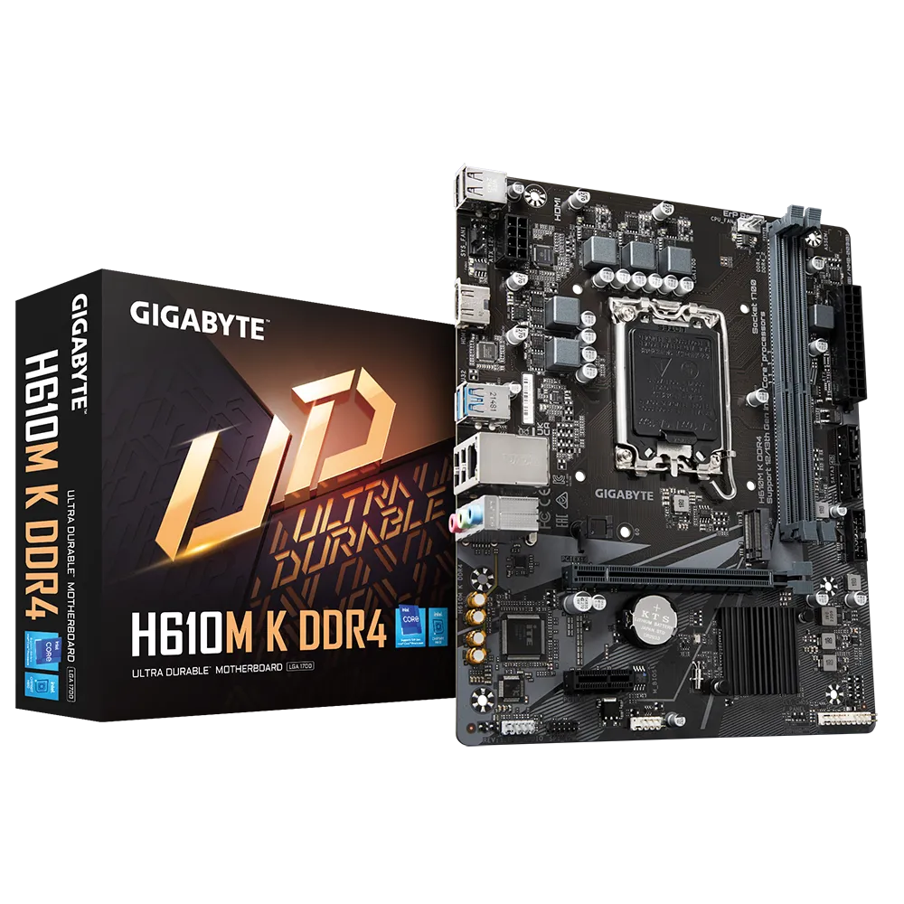 Gigabyte H610M K DDR4 LGA1700